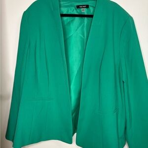 Nine West Women's Vibrant Green Blazer